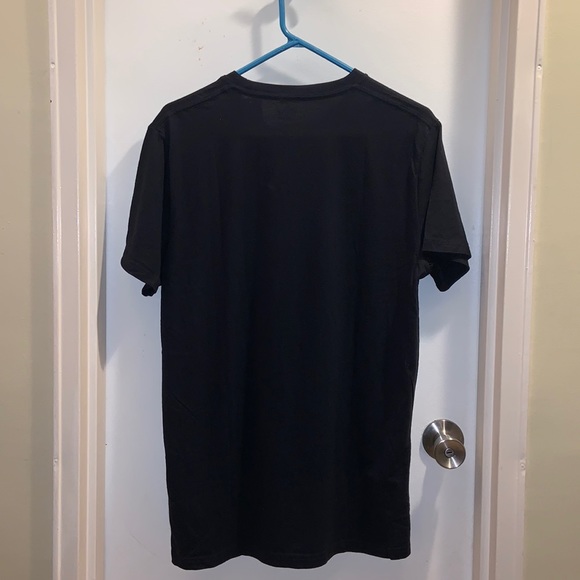 NWT Black Hollister Men short sleeve tee shirt medium 100% cotton - Picture 3 of 8